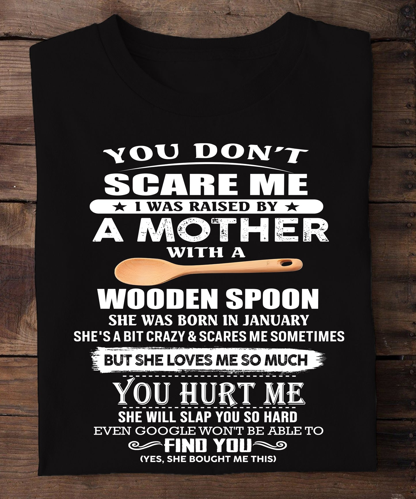 January - Awesome Mom Born In January - Special gift for your Son - TOP01 (SKU07-128-01)