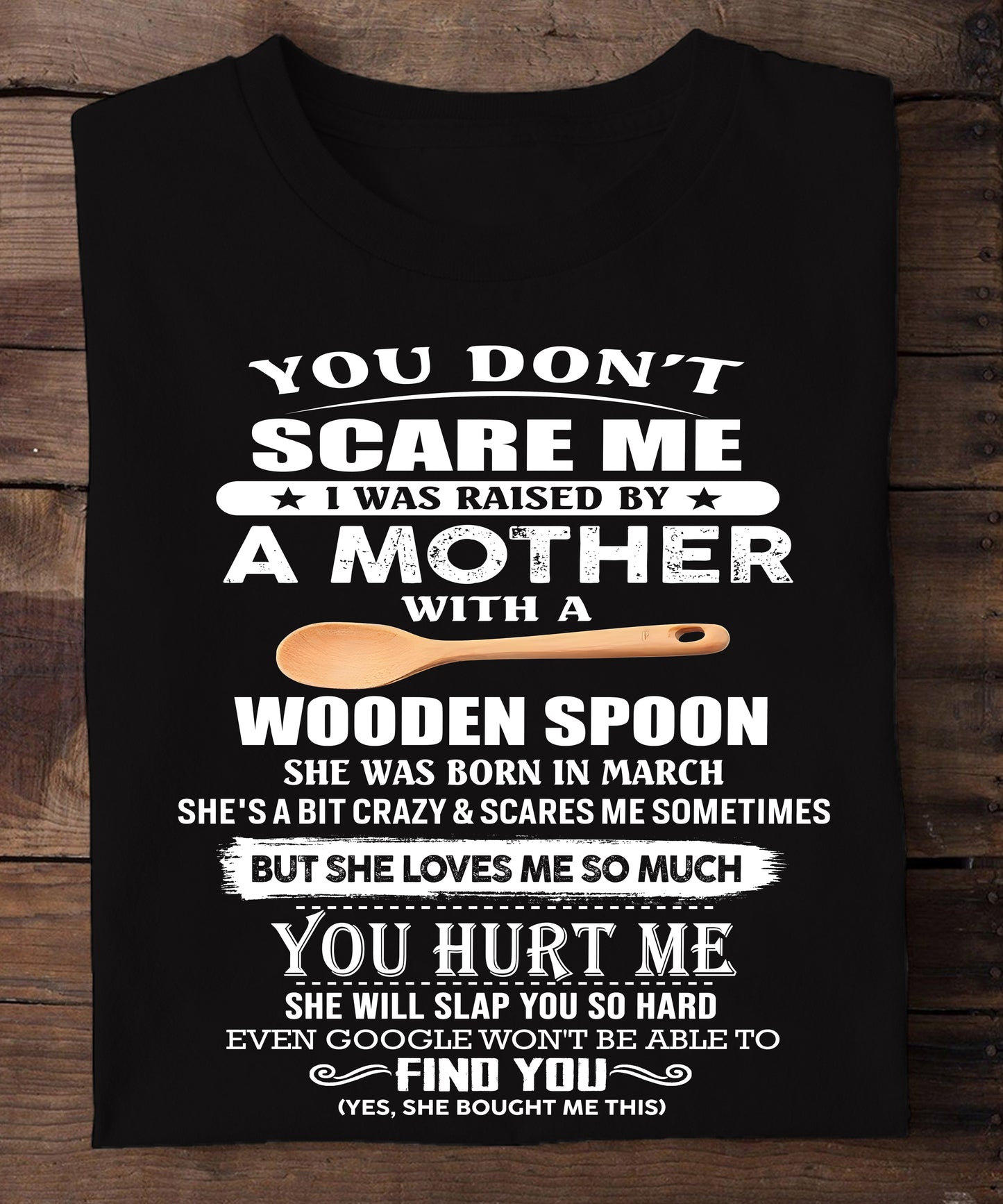 March - Awesome Mom Born In March - Special gift for your Son - TOP03 (SKU07-128-03)