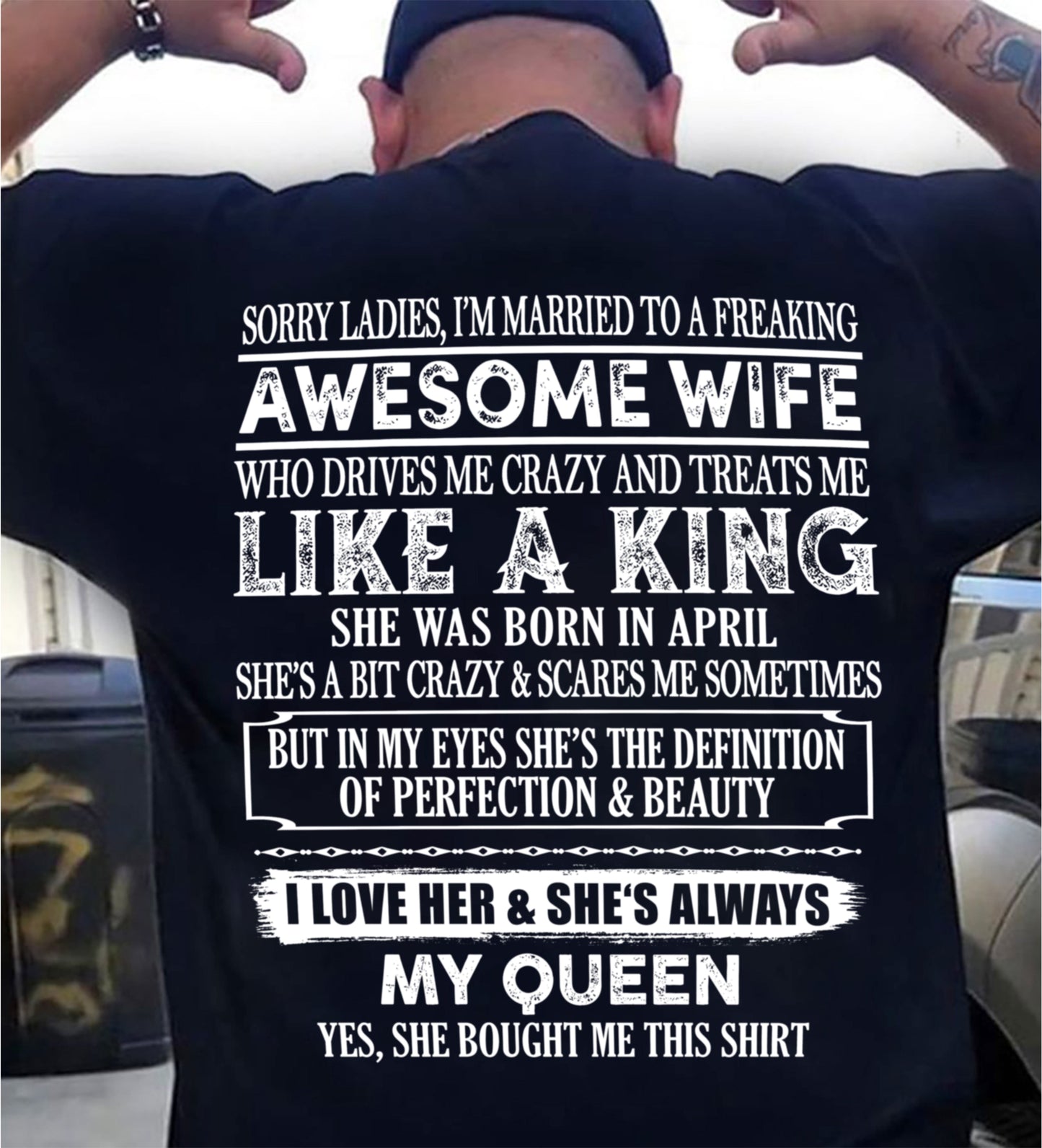 SORRY LADIES, I'M MARRIED WITH HER - SHE WAS BORN IN APRIL - Vivian04