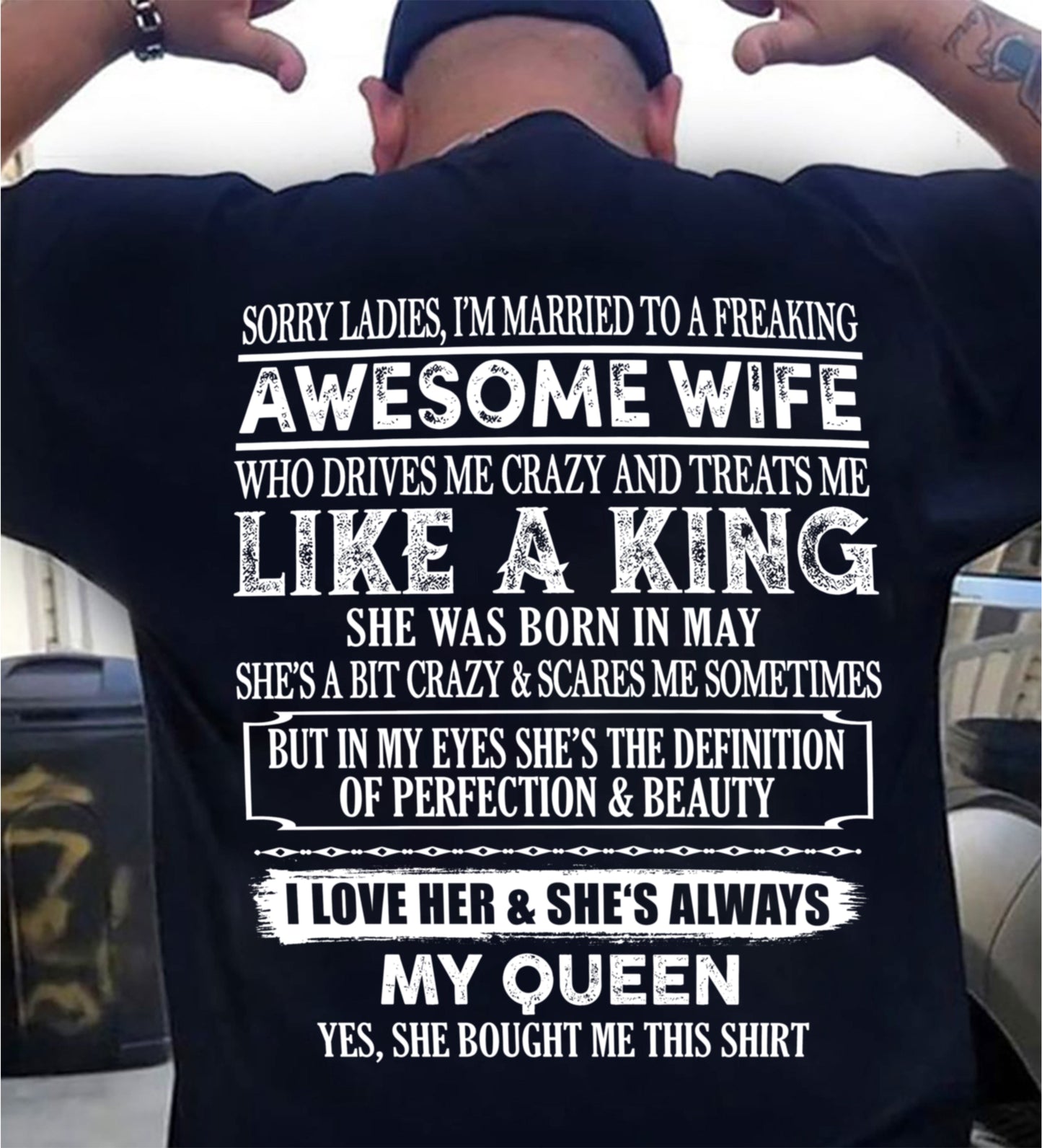 SORRY LADIES, I'M MARRIED WITH HER - SHE WAS BORN IN MAY - Vivian05