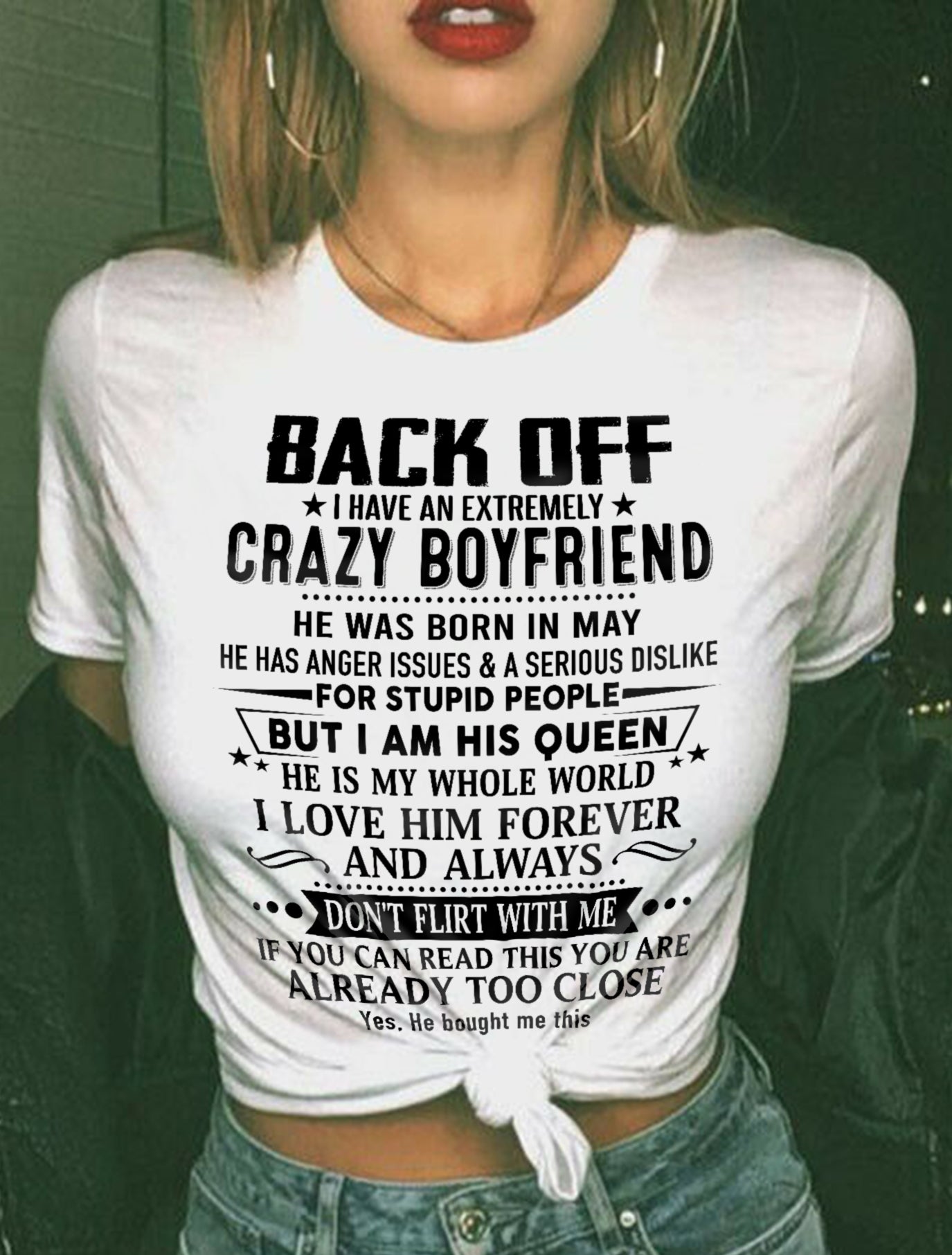 GIFT FOR GIRLFRIEND -AWESOME GUY (SKUTOP-02-05)