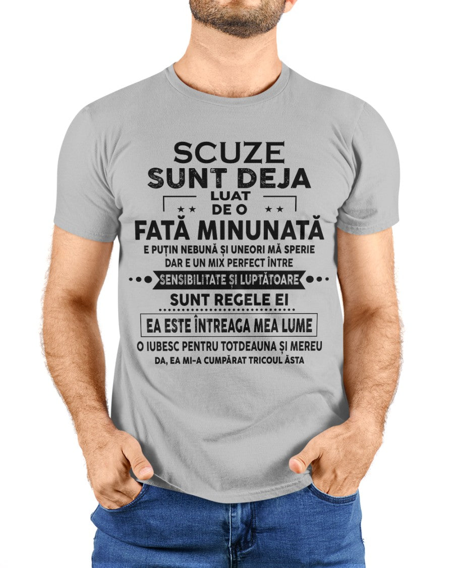 Acesta este tricoul pentru tine. Fă-o să zâmbească în fiecare zi când porți acest tricou - (SKU-RO-SRNAM-00) TOP00 ROMANIA