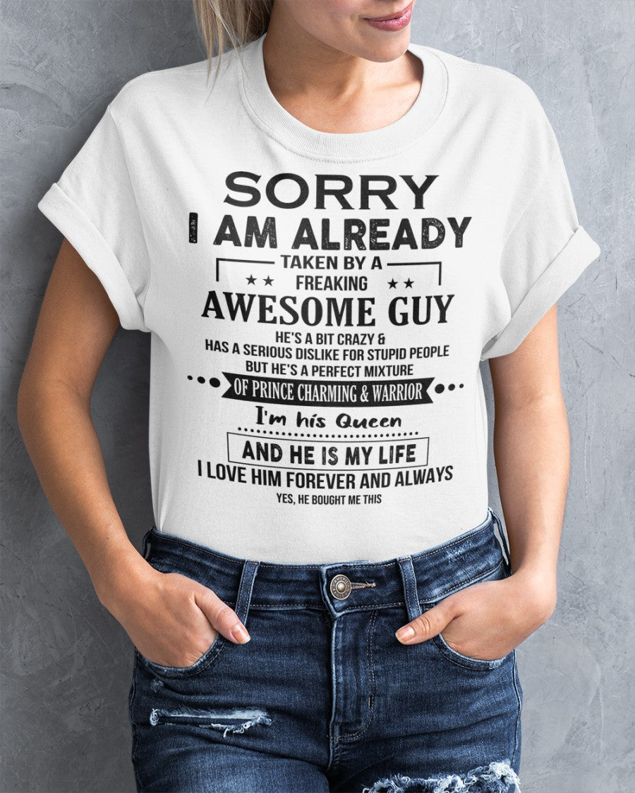 GIFT FOR AWESOME GIRL - SORRY GUY (SKUTOP-06)