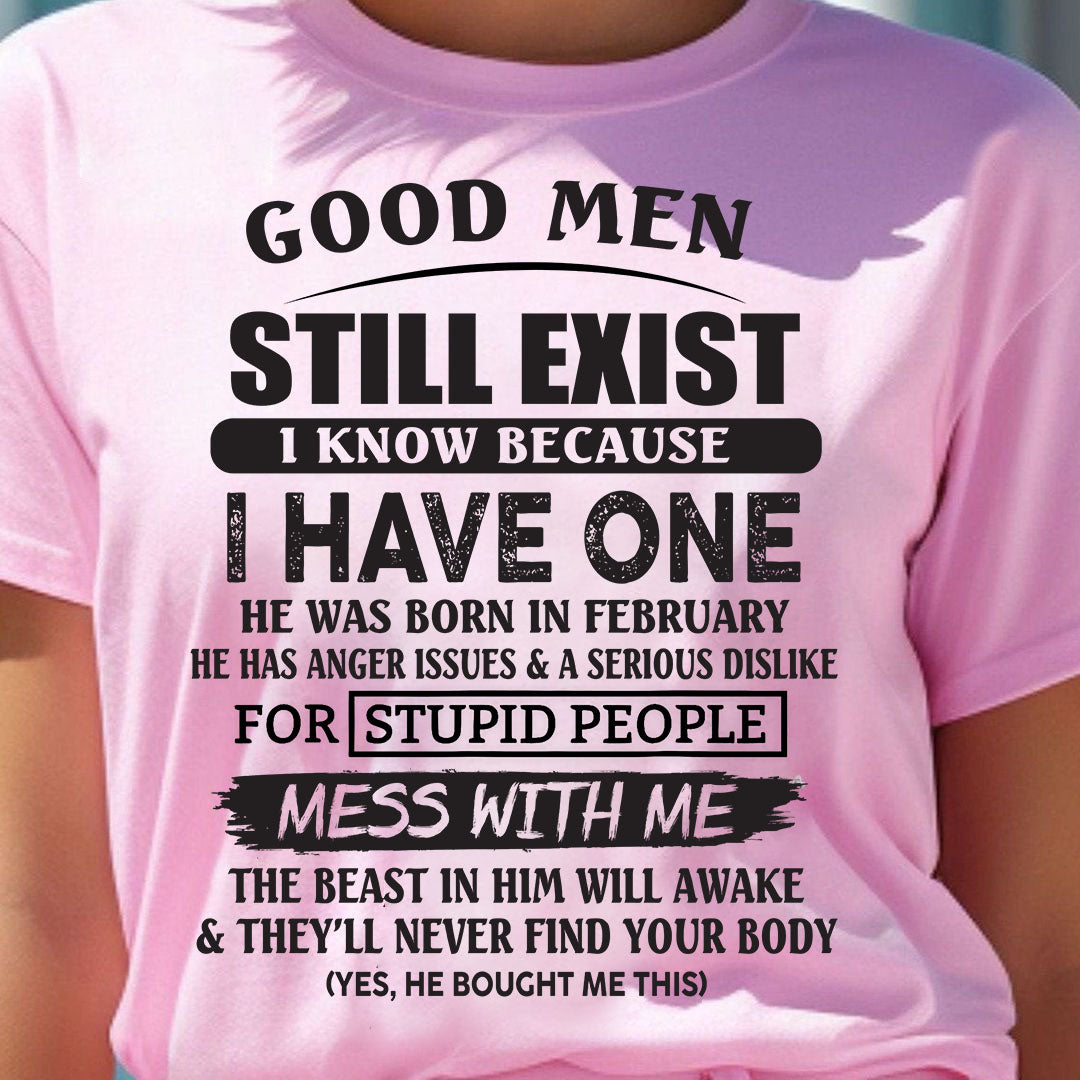 February – Awesome Boyfriend Born In February – Special gift for your Girlfriend – TOP02 (SKU07-167-02)