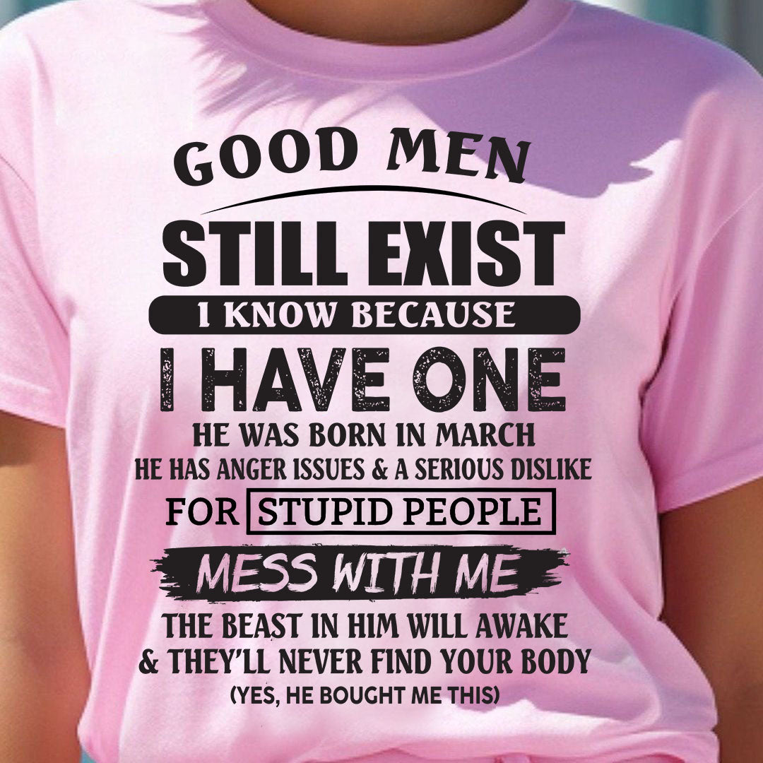 March – Awesome Boyfriend Born In March – Special gift for your Girlfriend – TOP03 (SKU07-167-03)