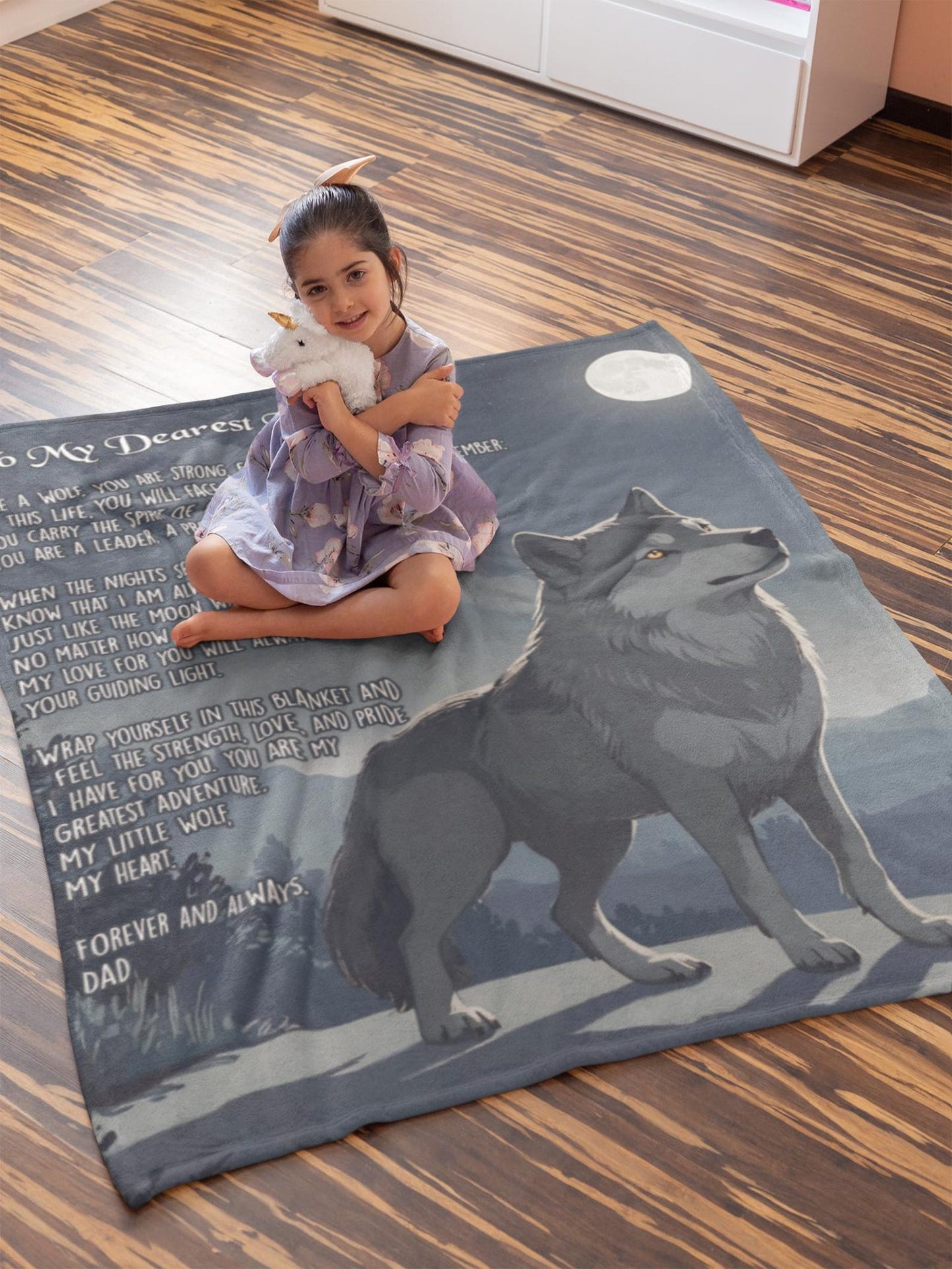 Special Gift For Your Daughter Blanket - From Dad (SKUNOEL-79)