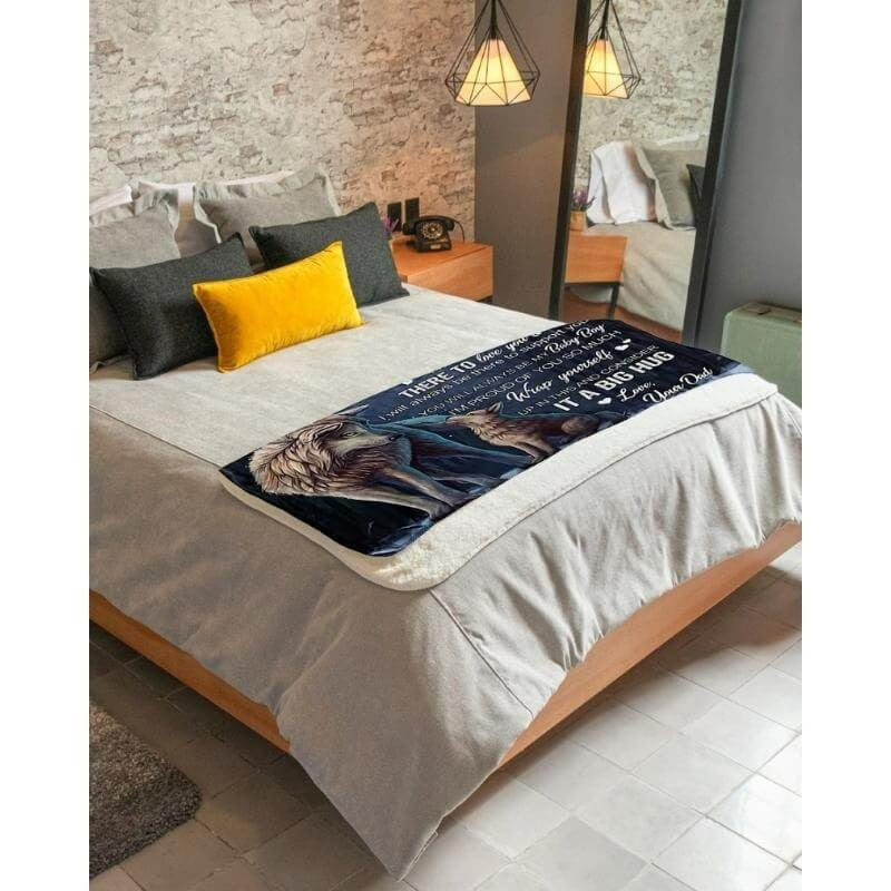 Special Gift For Your Son Blanket - From Dad (SKUNOEL-49)