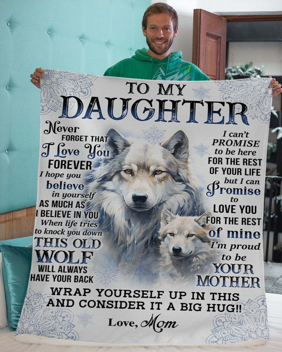 Special Gift For Your Daughter Blanket - From Mom
