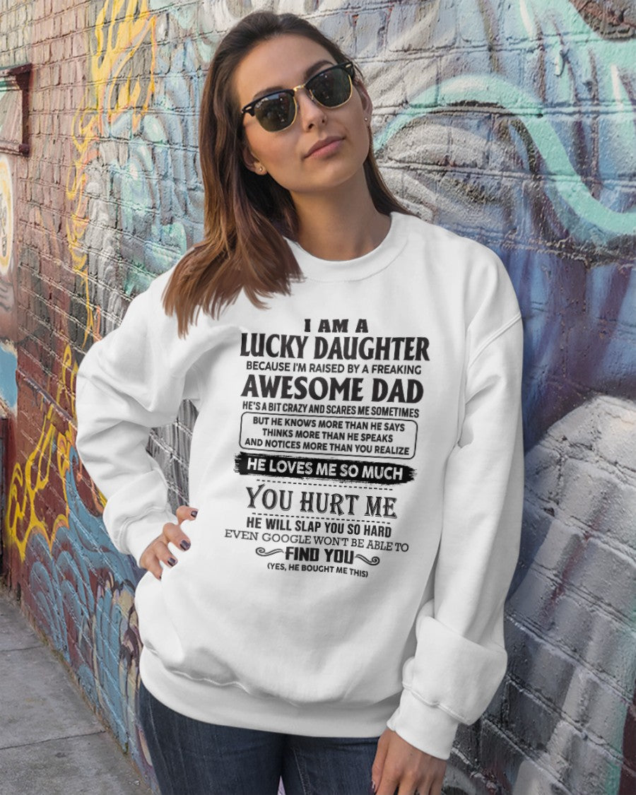 Lucky Daughter - perfect gift for your daughter from Dad - HL00 (SKU-TONDD2509-00)