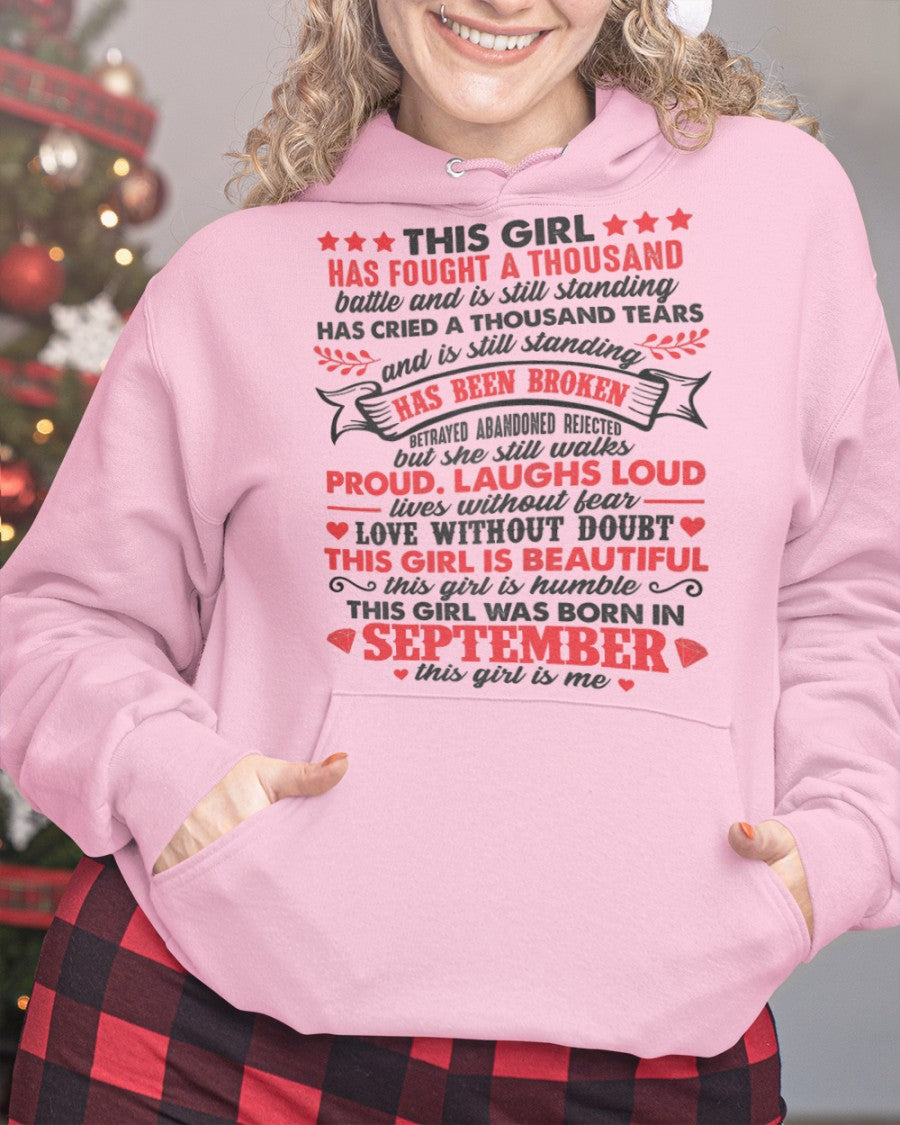 This girl has fought a thousand, she was born September - Vivian09