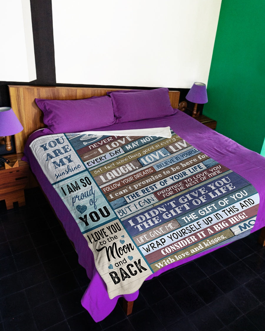 Special Gift For Your Son Blanket - From Mom