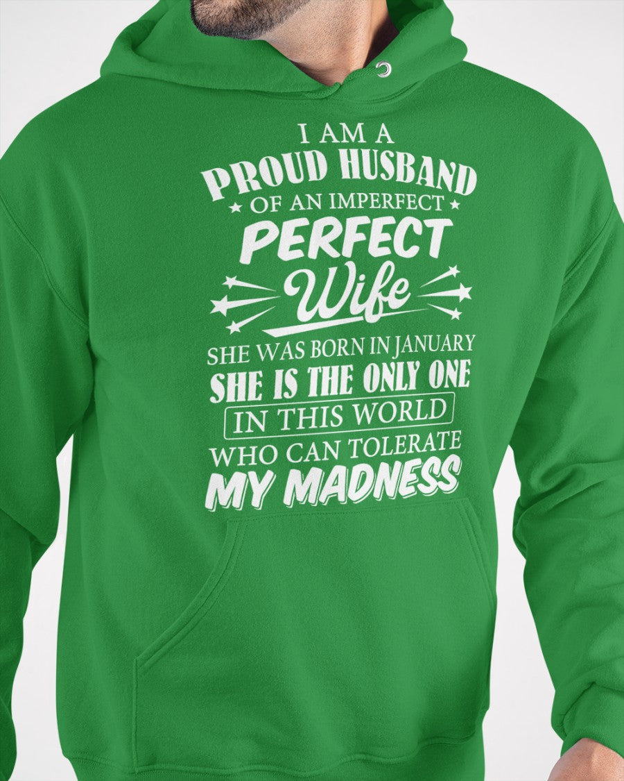 I AM A PROUD MAN OF AN IMPERFECT PERFECT WOMAN - BORN IN JANUARY - Vivian01 (SKU05-76-01)