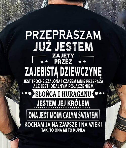 Niesamowita dziewczyna urodzona w styczniu - Wyjątkowy prezent dla Twojego chłopaka - TOP00 (SKU2605-231-00)