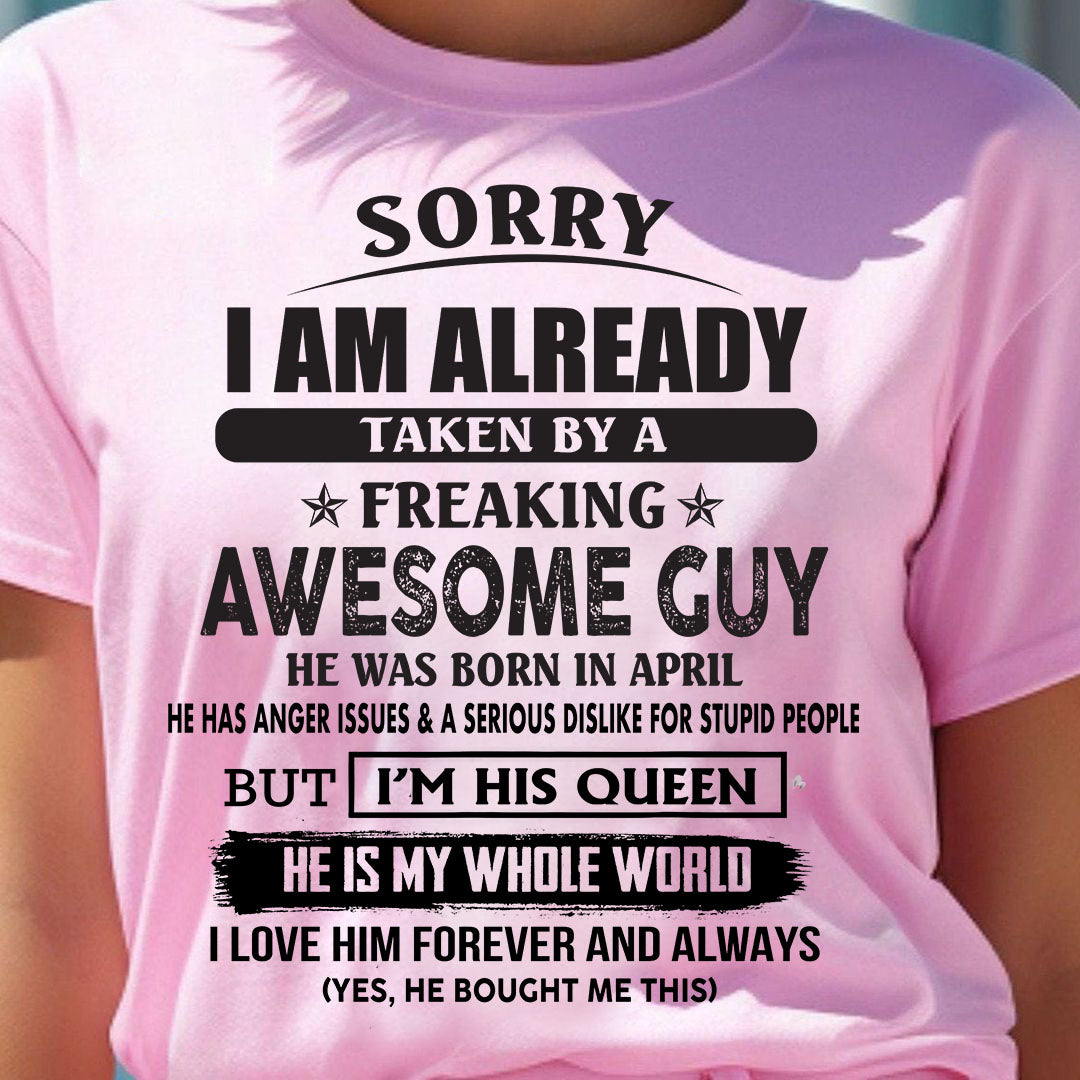 April – Awesome Boyfriend Born In April – Special gift for your Girlfriend – TOP04 (SKU07-173-04)