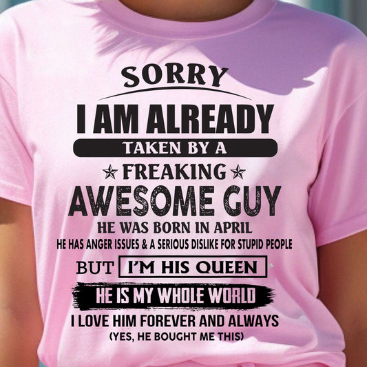 April – Awesome Boyfriend Born In April – Special gift for your Girlfriend – TOP04 (SKU07-173-04)