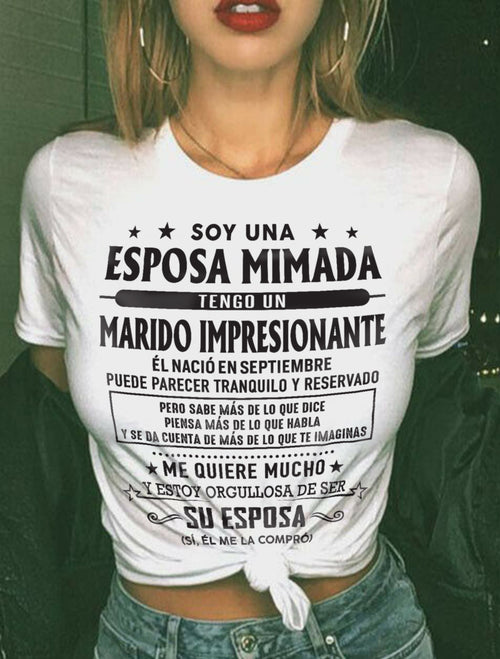 Septiembre – Esposo increíble nacido en septiembre – Regalo especial para tu esposa – TOP09 (SKU03-11-09)