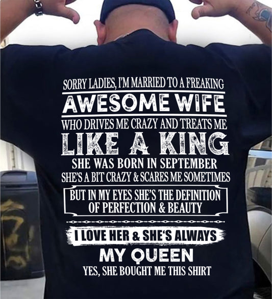 SORRY LADIES, I'M MARRIED WITH HER - SHE WAS BORN IN SEPTEMBER - Vivian09