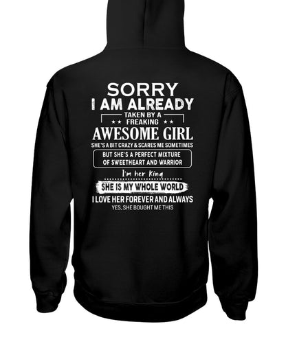 Awesome girl - Perfect gift for your boyfriend, husband - (SKU04-86) - TOP00
