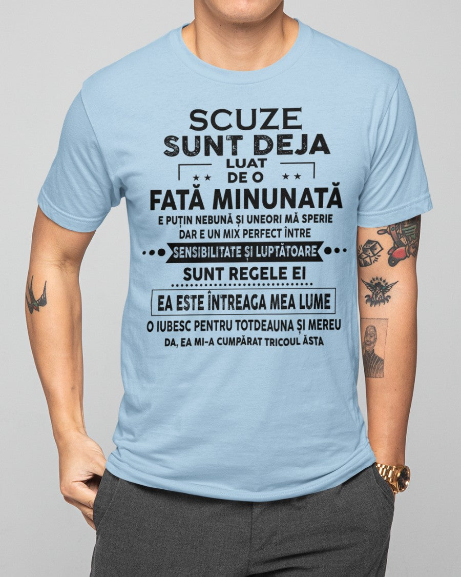 Acesta este tricoul pentru tine. Fă-o să zâmbească în fiecare zi când porți acest tricou - (SKU-RO-SRNAM-00) TOP00 ROMANIA
