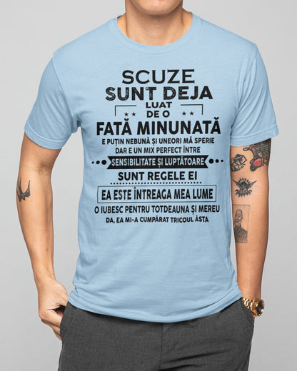 Acesta este tricoul pentru tine. Fă-o să zâmbească în fiecare zi când porți acest tricou - (SKU-RO-SRNAM-00) TOP00 ROMANIA