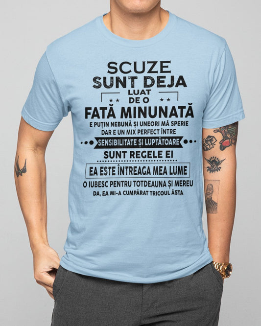 Acesta este tricoul pentru tine. Fă-o să zâmbească în fiecare zi când porți acest tricou - (SKU-RO-SRNAM-00) TOP00 ROMANIA