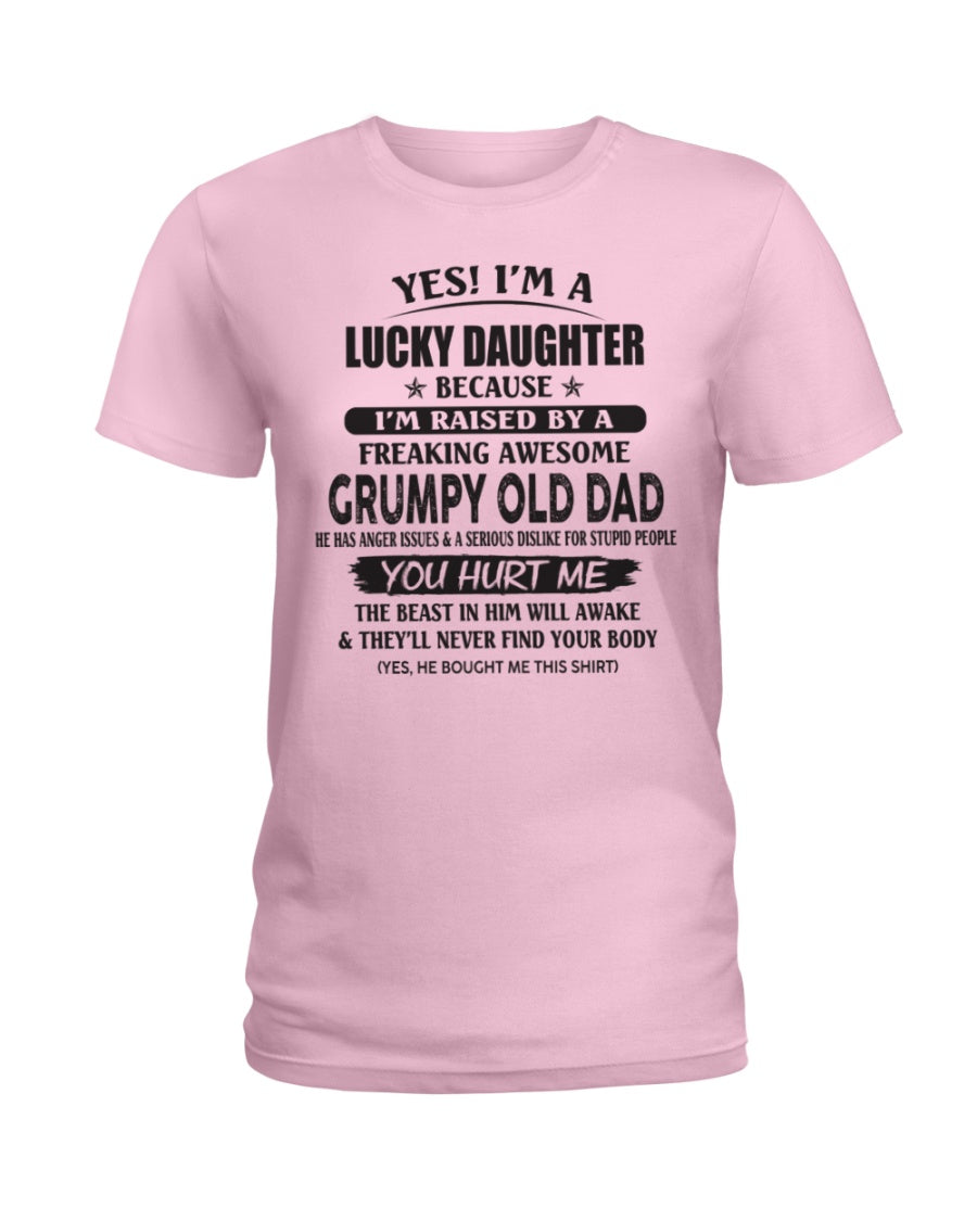 Yes! I'm a Lucky Daughter - The perfect gift for your daughter - (SKU07-85-00) - TOP00
