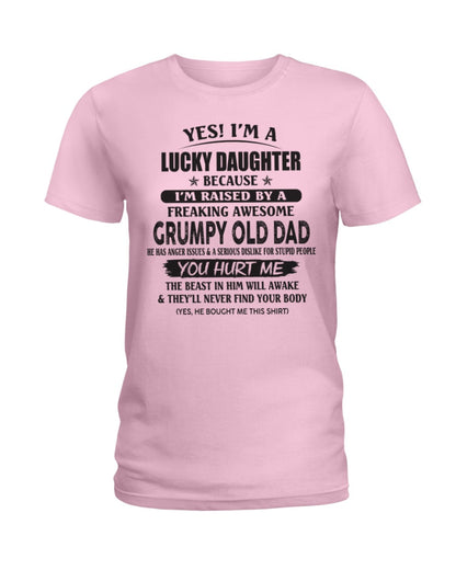 Yes! I'm a Lucky Daughter - The perfect gift for your daughter - (SKU07-85-00) - TOP00