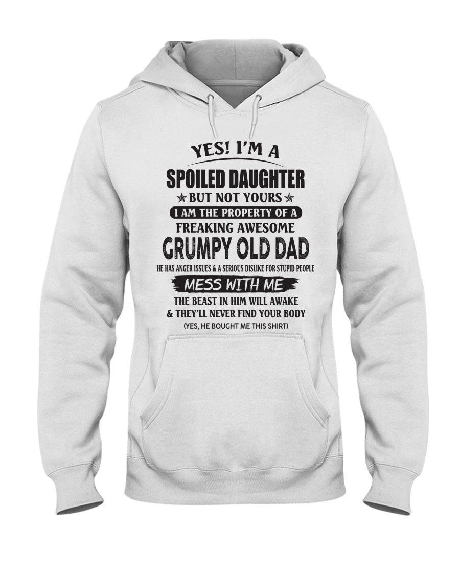 Yes! I'm a Spoiled Daughter - The perfect gift for your daughter - (SKU07-17-00) - TOP00
