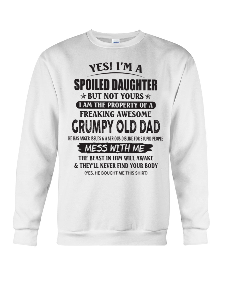 Yes! I'm a Spoiled Daughter - The perfect gift for your daughter - (SKU07-17-00) - TOP00
