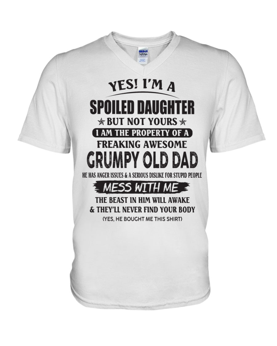 Yes! I'm a Spoiled Daughter - The perfect gift for your daughter - (SKU07-17-00) - TOP00