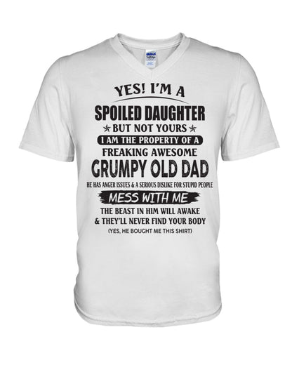 Yes! I'm a Spoiled Daughter - The perfect gift for your daughter - (SKU07-17-00) - TOP00