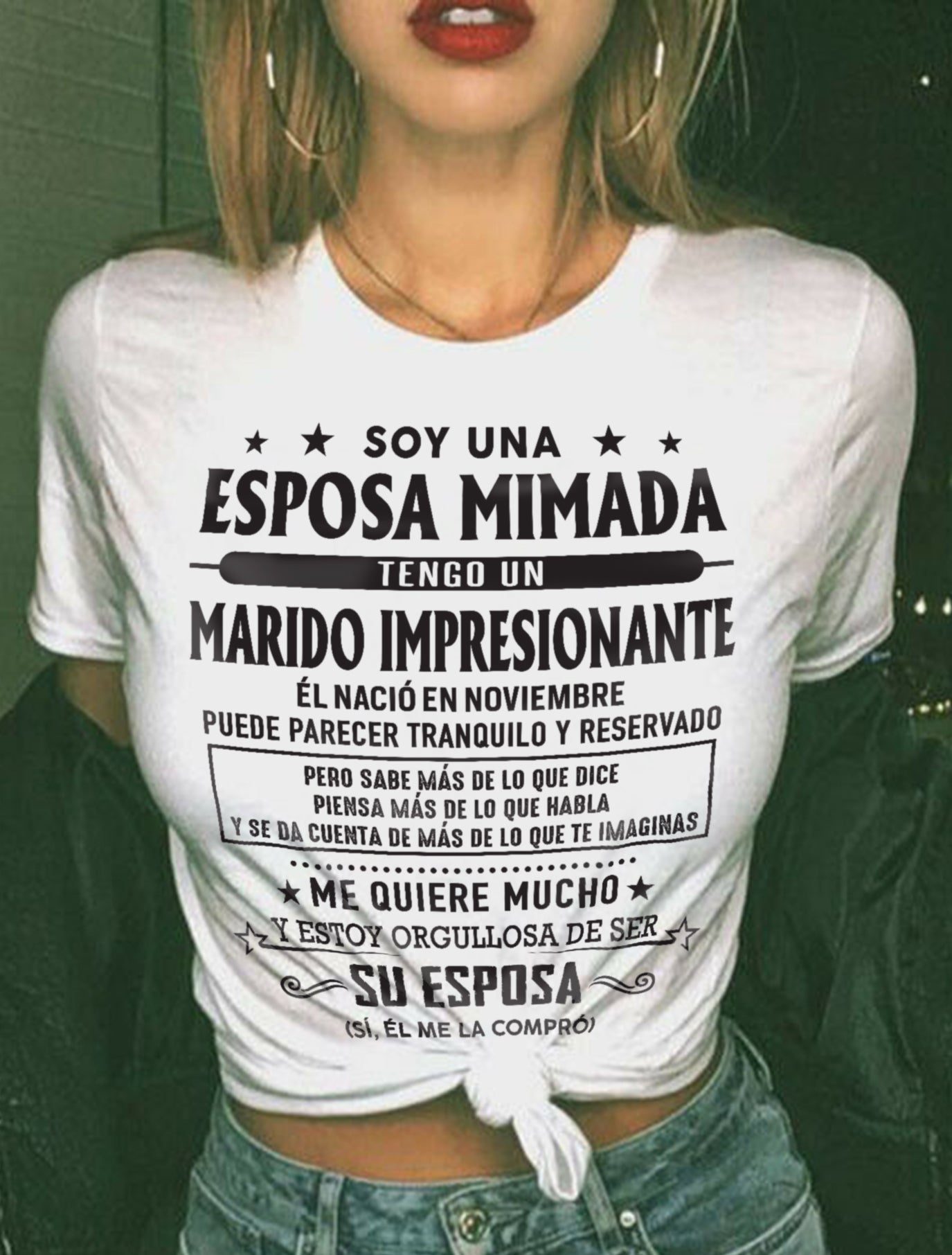Noviembre – Esposo increíble nacido en noviembre – Regalo especial para tu esposa – TOP11 (SKU03-11-11)