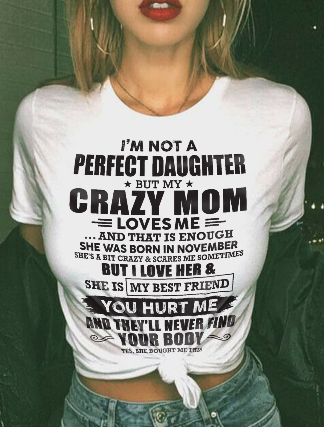 November - Awesome Mom Born In November - Special gift for your Daughter - TOP11 (SKU07-57-11)