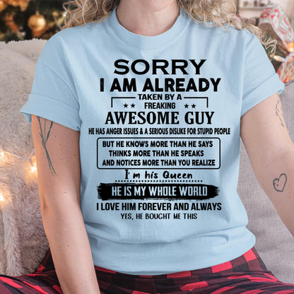 Awesome Guy - Perfect gift for your girlfriend or wife from husband - TOP00 (SKUT08-11-00)