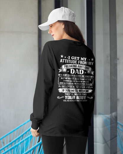 TOP00 - Freaking Awesome Dad - Birthday Gift From Dad / Man - (SKU2604-181-00)