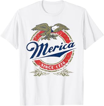 Happy Independence Day USA Patriotic Tee (SKUFES-112)