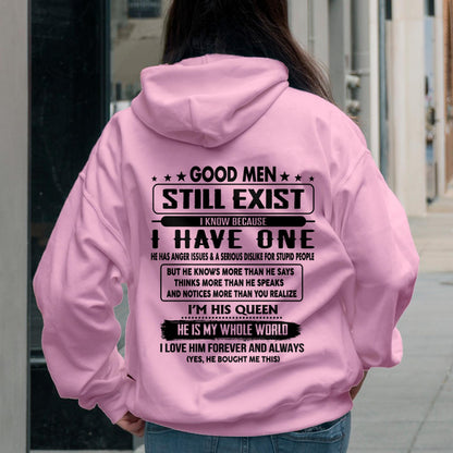 Good men Still Exist - gift for your girlfriend, wife from Husband - TOP00 (SKU-GMSAU-00)