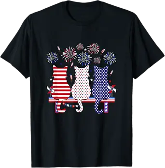 Happy Independence Day USA Patriotic Tee (SKUFES-125)