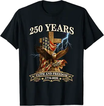 Happy Independence Day USA Patriotic Tee (SKUFES-123)