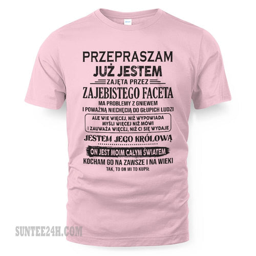 To jest koszulka dla Ciebie. Sprawiaj mu radość każdego dnia, nosząc ją - (SKU05-11-00) - TOP00 BL
