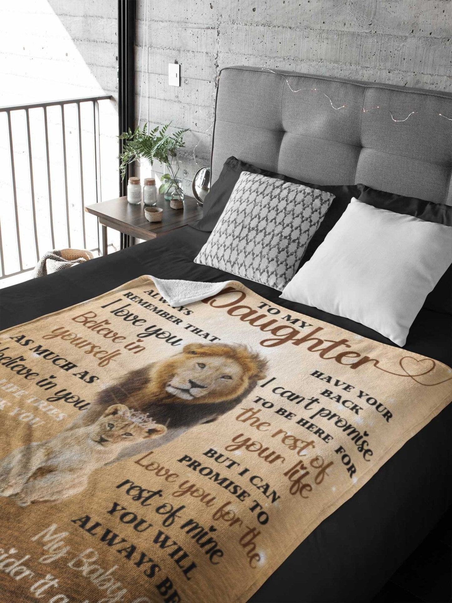 Special Gift For Your Daughter Blanket - From Dad (SKUNOEL-36)