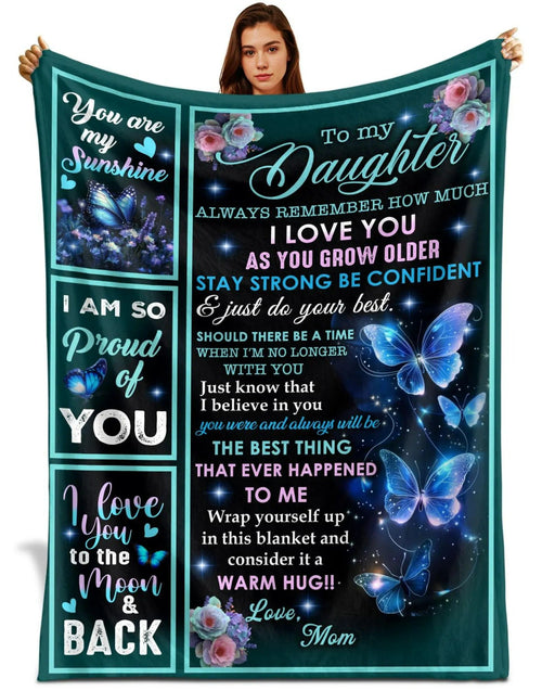 Special Gift For Your Daughter Blanket - From Mom (SKUNOEL-114)