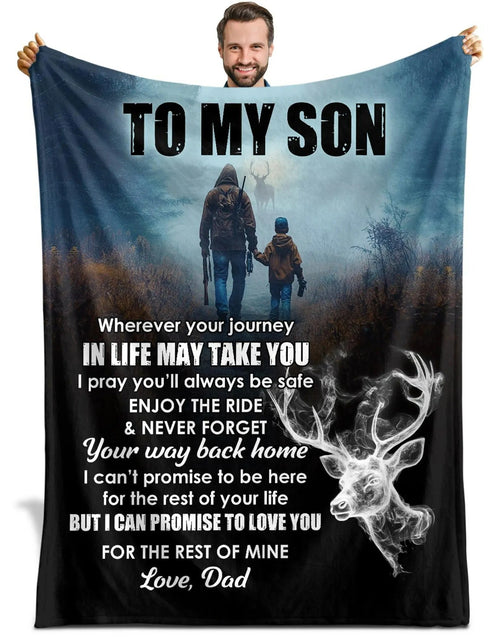 Special Gift For Your Son Blanket - From Dad (SKUNOEL-41)