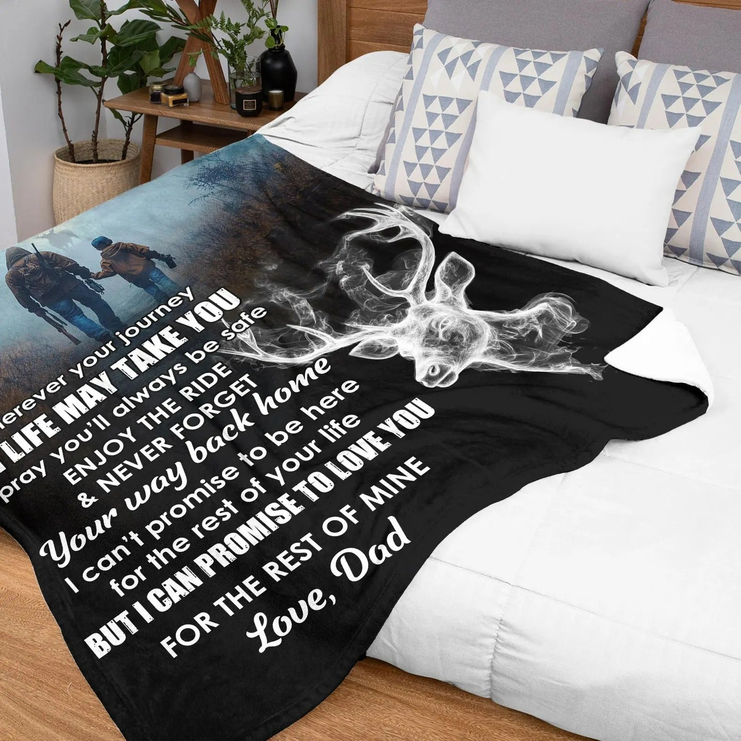 Special Gift For Your Son Blanket - From Dad (SKUNOEL-41)