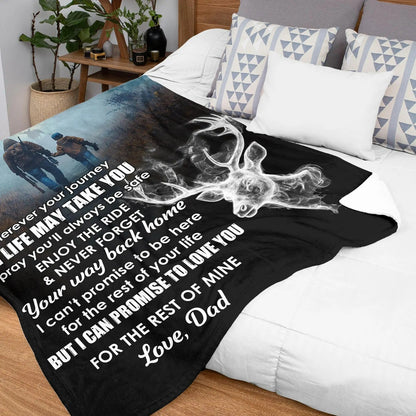 Special Gift For Your Son Blanket - From Dad (SKUNOEL-41)