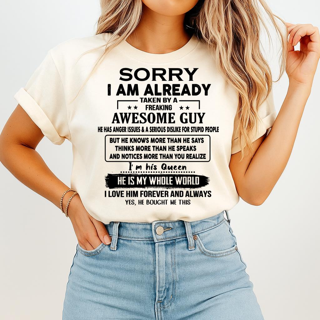 Awesome Guy - Perfect gift for your girlfriend or wife from husband - TOP00 (SKUT08-11-00)