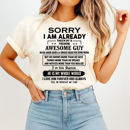 Awesome Guy - Perfect gift for your girlfriend or wife from husband - TOP00 (SKUT08-11-00)