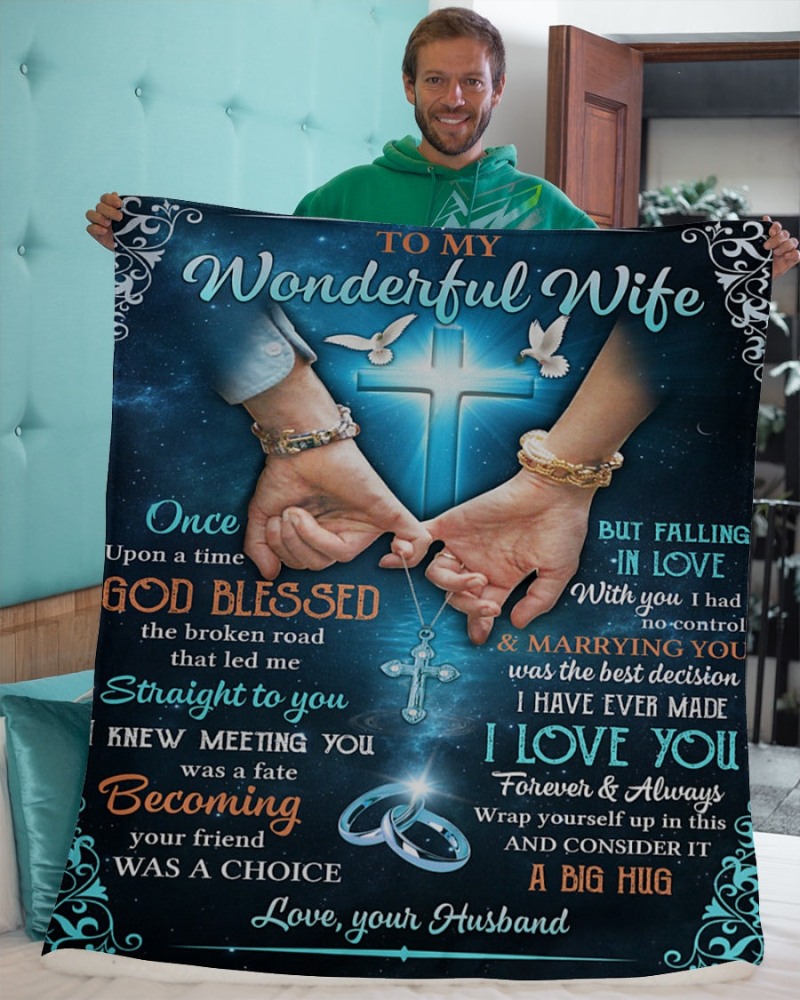 Special Gift For Your Wife Blanket - From Husband