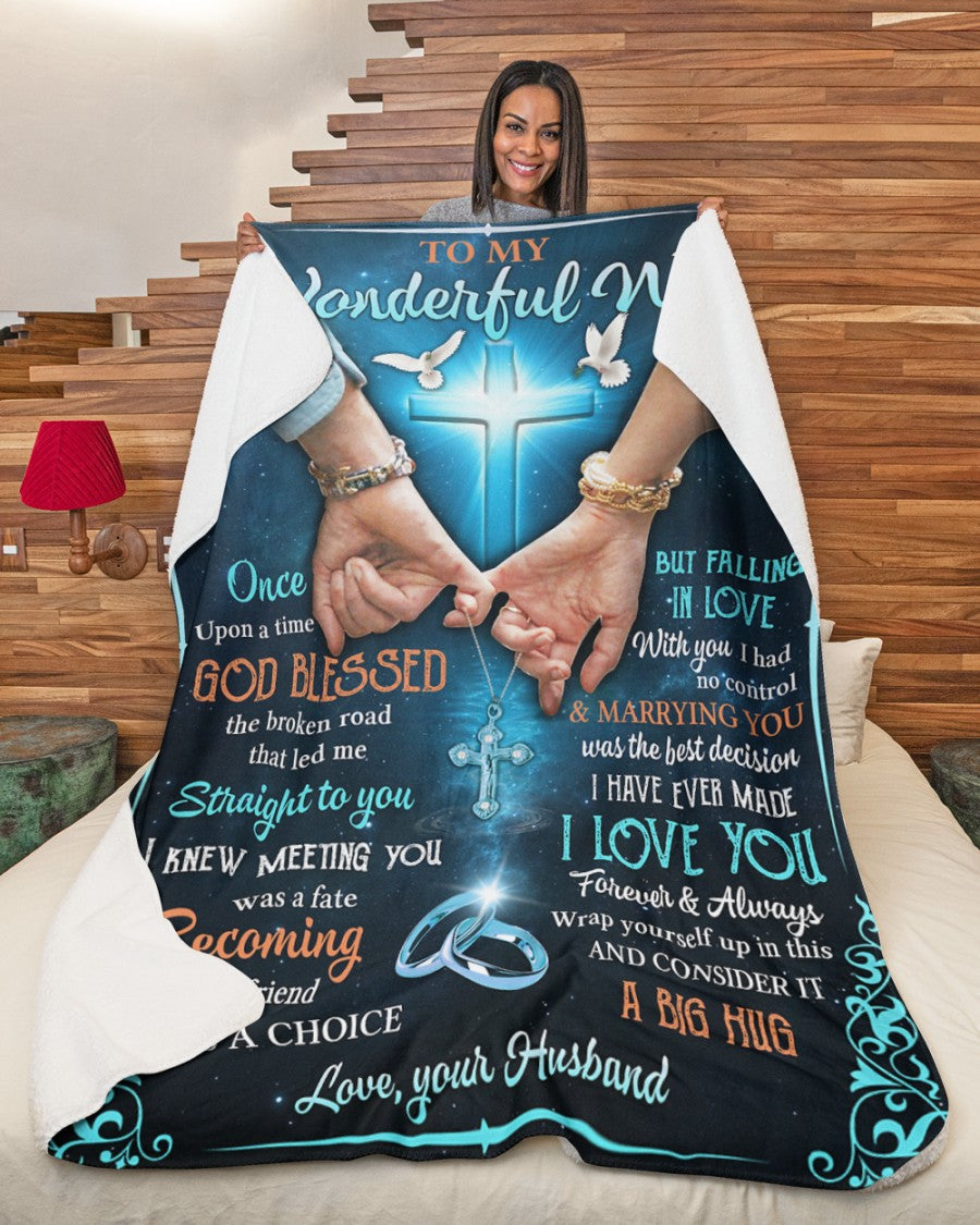 Special Gift For Your Wife Blanket - From Husband