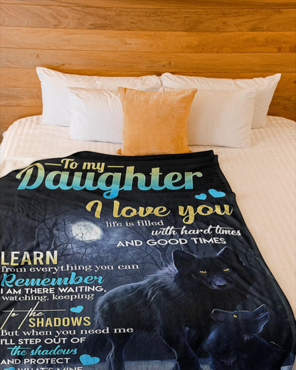 Special Gift For Your Daughter Blanket - From Dad (SKUNOEL-69)